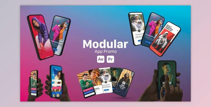 Modular App Promo (Videohive 51501167) - AE Project