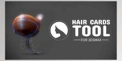 3ds MAX – Hair Cards Tool