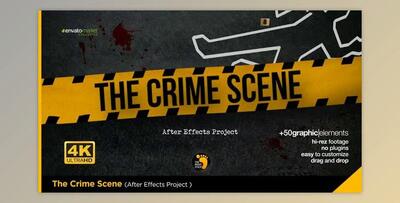 The Crime Scene Opener (Videohive 23553877) - AE Project