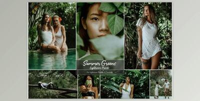 Summer Greens Lightroom Preset By TravellersLight (PDF, DNG, JPG, XMP)