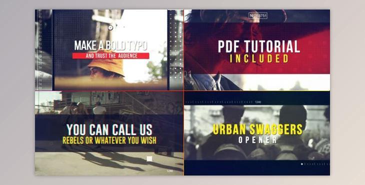 Urban Swaggers Opener (Videohive 21017412) - AE Project