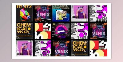 Trend music visualizer post instagram (Videohive 32232019) - AE Project