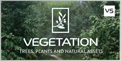 Blender Market – Tree Vegetation – Tree And Plant Animation Library Addon v5.1