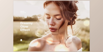 Dreamy Glowing Photo Effect - 94595313
