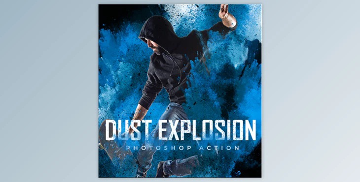 Dust Explosion Photoshop Action By iHemalaya