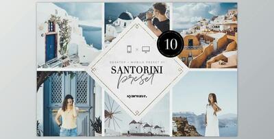 Santorini Lightroom Presets Bundle CreativeMarket-5251203 (DNG , Irtemplate)