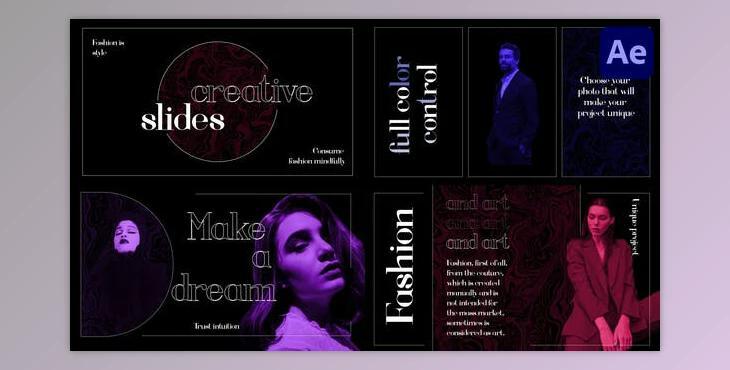 Liquid Marble Slideshow for After Effects (Videohive 44542593) - AE Project