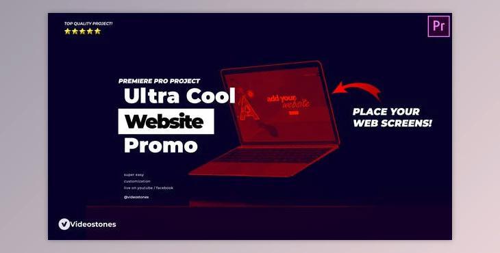 Ultra Cool Web Promo Premiere Pro (Videohive 34003380)