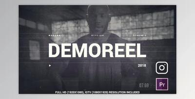 Dynamic Demo Reel IGTV (Videohive 21654595) - PR Project