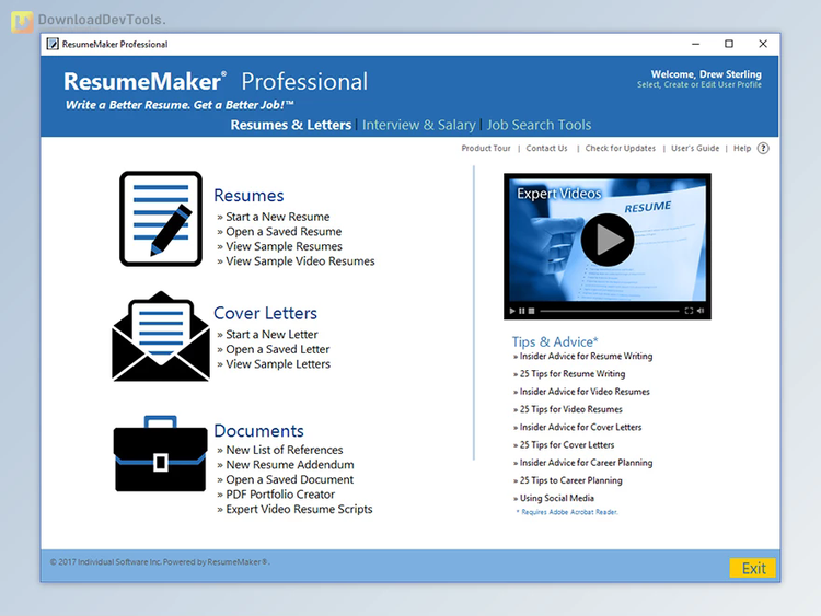 ResumeMaker Professional Deluxe v20.3.0.6032 Pre-Activated