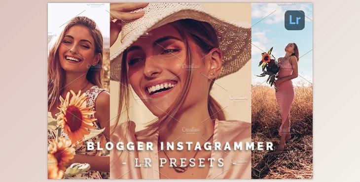 Blogger Instagrammer – Lr Presets CreativeMarket-5176874 (DNG, XMP, LRTEMPLATE) Mob and Desk