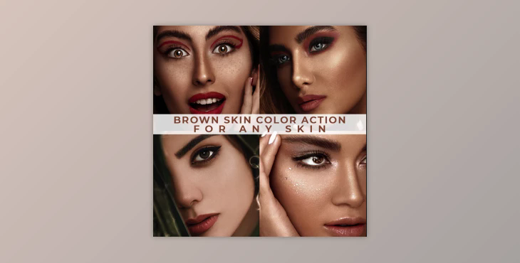 Brown Skin Color Actions By LightPreset (ATN)