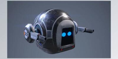 Unreal Engine - Sci-Fi Space Drone