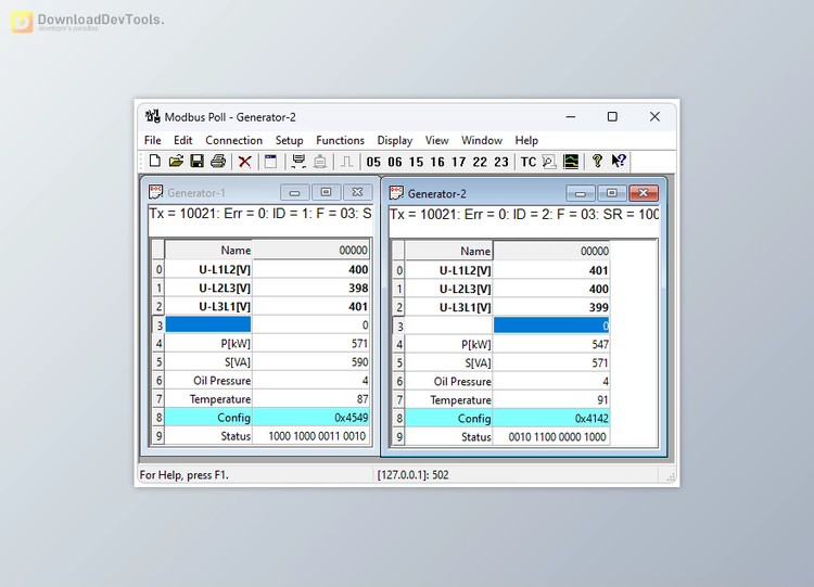 Modbus Poll v10.9.4.2286 for Win x64 & x86 + License Key