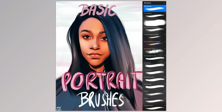 Gumrod – Basic Portrait Brush Set