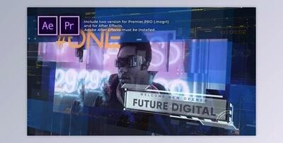 Future Digital Opener Presentation (Videohive 31659864) - PR Project