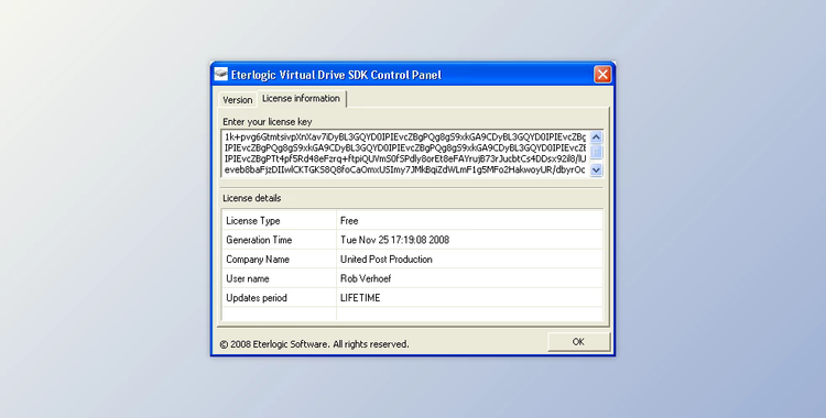 Eterlogic VDSDK (Virtual Drive SDK) v1.53.2.667 + License Key