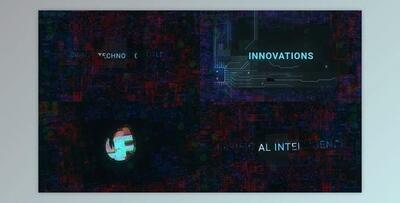 Corporate Technology Titles (Videohive 45571110)
