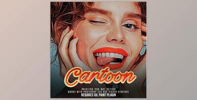 Cartoon – Paint Pop Art Photoshop Action GraphicRiver-28698830