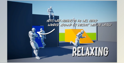 Unreal Engine Blueprints Daily Life AI (Engine version 4.24- 4.27, 5.0)