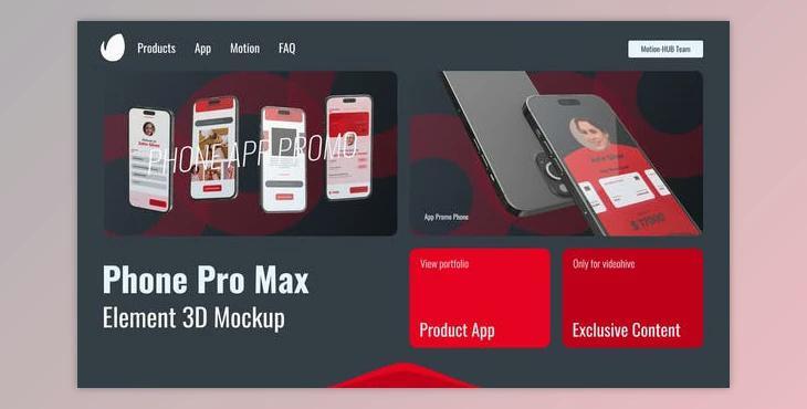 Smartphone 3D Promo (Videohive 48814651) - AE Project