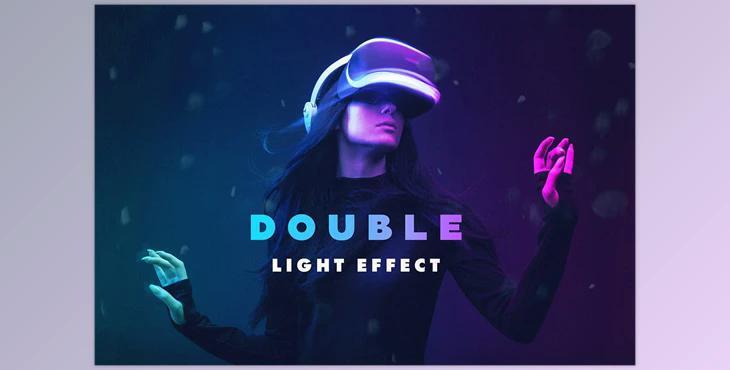 Double Light Photoshop Effect CreativeMarket-4974274