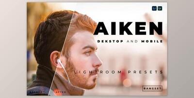 Aiken Desktop and Mobile Lightroom Preset by Bangset
