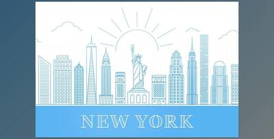 New York City – Skyline CreativeMarket-3496135
