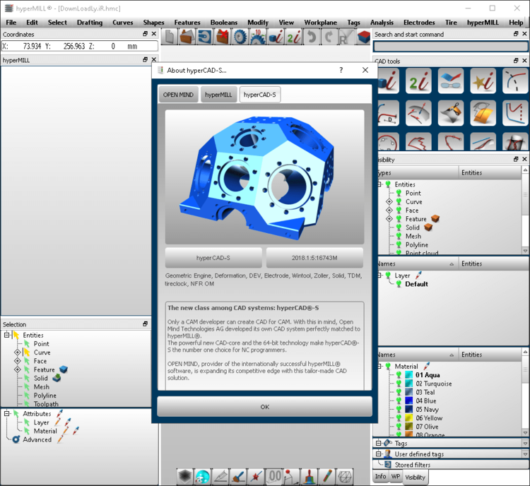 hyperMILL 2018.1 x64