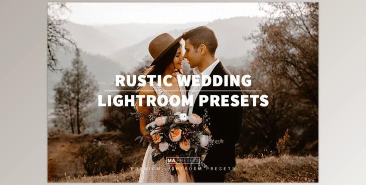 10 Rustic Wedding - Mobile & Desktop Lightroom Presets