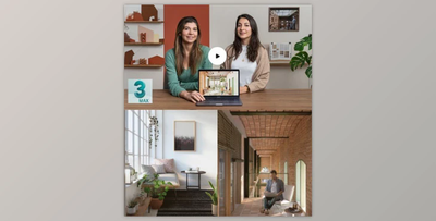 Domestika – Rendering and Digital Collage for Architectural Displays