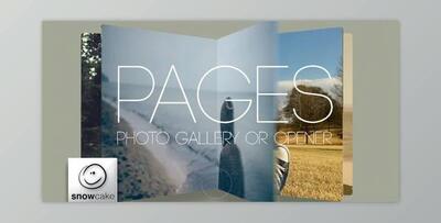 Pages - Photo Gallery Or Opener (Videohive 10222517) - AE Project