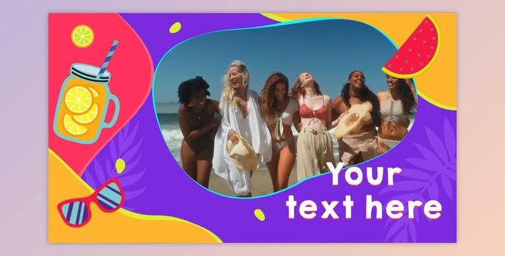 Summer Vacation Slideshow (Videohive 37602190) - AE Project