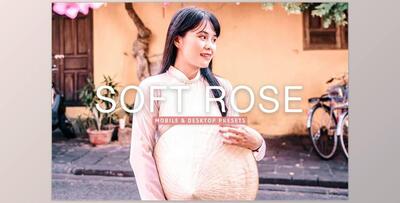 Soft Rose Pro Lightroom Presets CreativeMarket - 7389022
