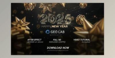 New Year Eve 2025 l New Year Celebrations (Videohive 23091522) - AE Project