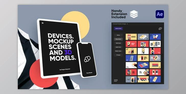 Devices Mockup Pack (Videohive 33900078) - AE Project