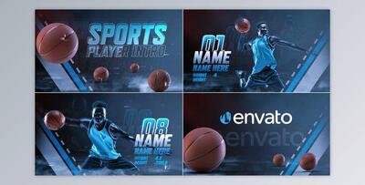 Basketball Player Intro (Videohive 49477133) - AE Project
