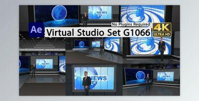 Virtual Studio Set G1066 (Videohive 38089290) - AE Project