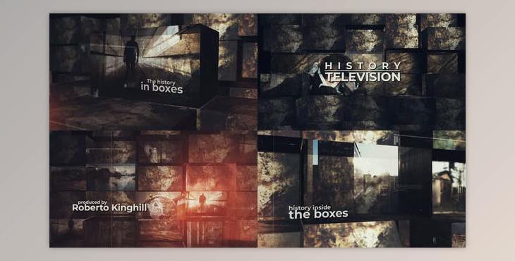 History In Boxes (Videohive 31477972) - AE Project