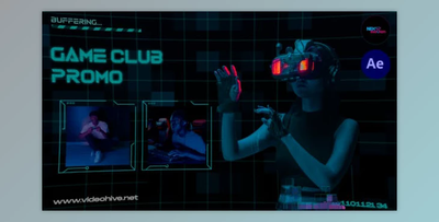 Game Club Promo (Videohive 39944951) - AE Project