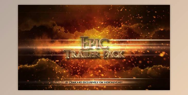 Epic Trailer Pack (Videohive 11022668) - AE Project