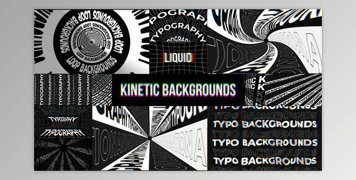 Kinetic Backgrounds (Videohive 34702961) - AE Project