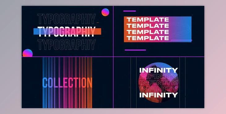 Typography (Videohive 42929474) - AE Project