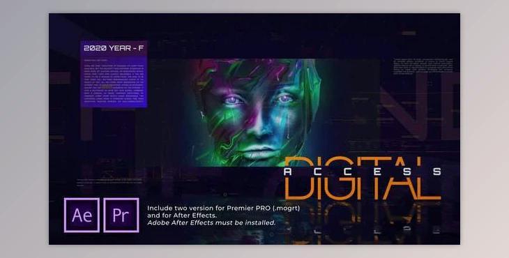 Digital Access Slideshow (Videohive 31832820) - PR Project