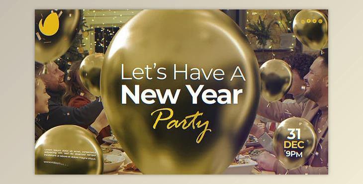 Lets Have A New Year Party (Videohive 42110269) - AE Project