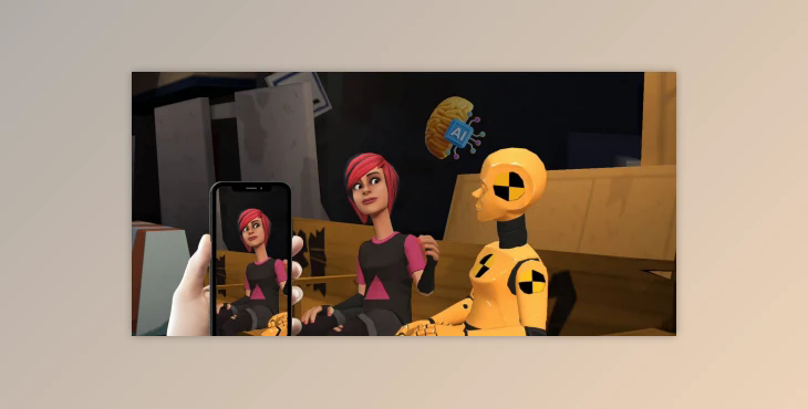 Animated stories based on AI Script and Voiceover