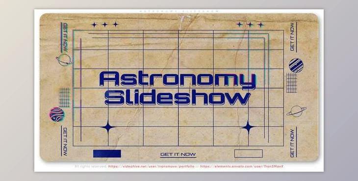 Astronomy Slideshow (Videohive 35175736) - AE Project