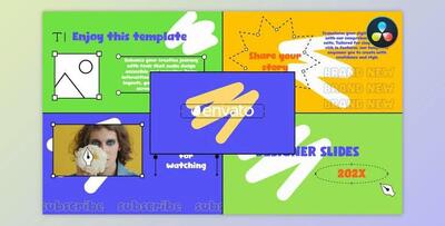Designer Slides for DaVinci Resolve (Videohive 52704110)
