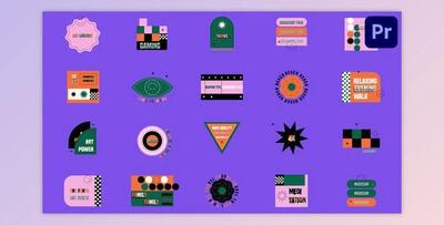 Stylish Comic Titles for Premiere Pro (Videohive 43144555)