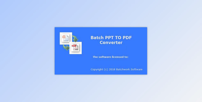 Batch PPT to PDF Converter v2025.17.916.3917 + License Key